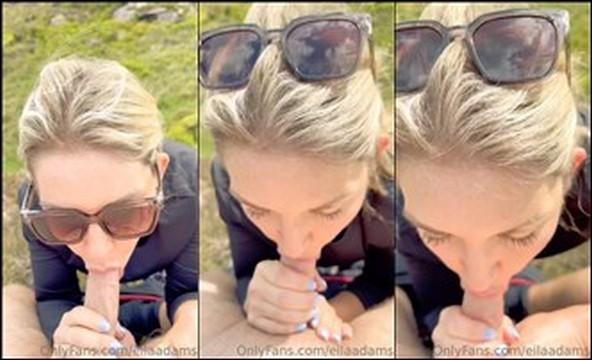 Eila Adams blowjob outdoor leaked video